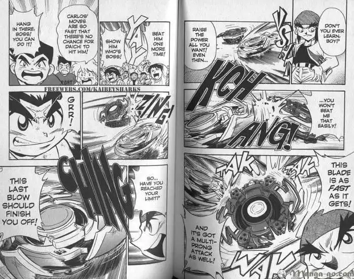 Bakuden Shoot Beyblade Chapter 6.3 28